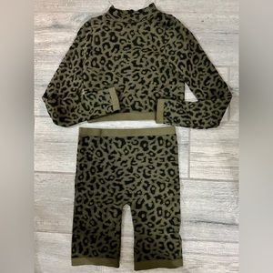 Animal Print 2-Piece Set